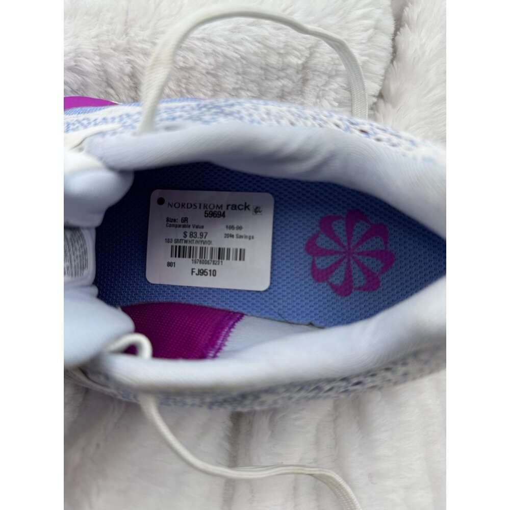Nike Running Winflo 11 Womens Running Shoes Size 6 White Blue & Purple - Picture 12 of 13